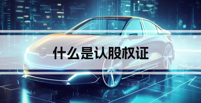 什么是认股权证