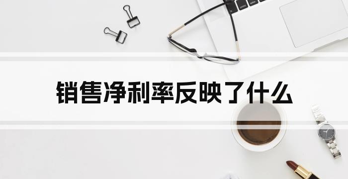 销售净利率反映了什么