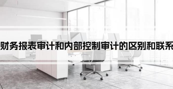 财务报表审计和内部控制审计的区别和联系