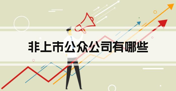 非上市公众公司有哪些