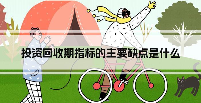 投资回收期指标的主要缺点是什么
