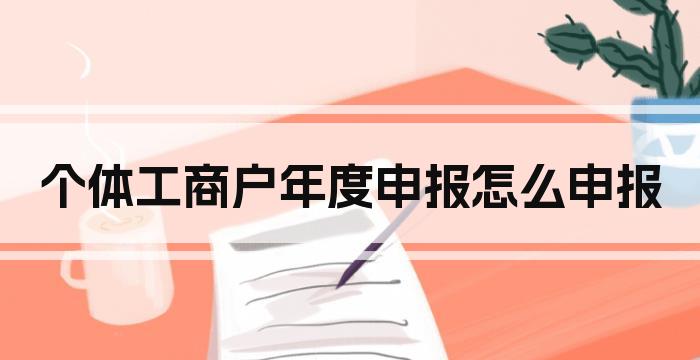 个体工商户年度申报怎么申报