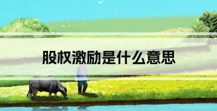 股权激励是什么意思