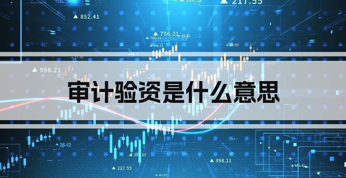审计验资是什么意思