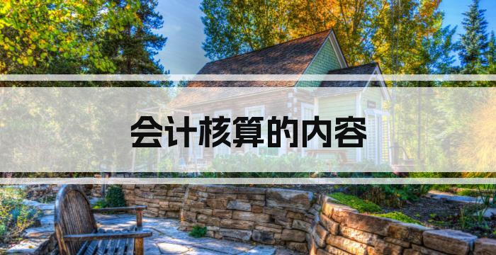 会计核算的内容