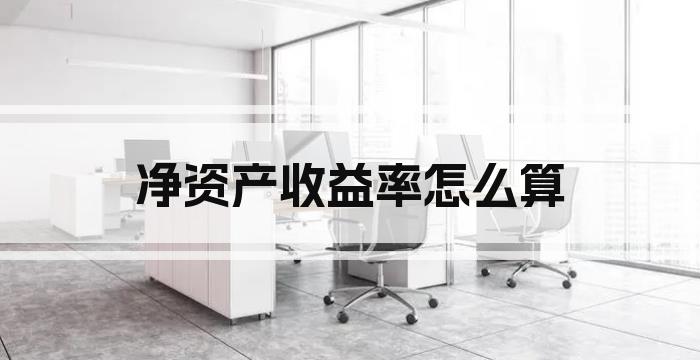 净资产收益率怎么算