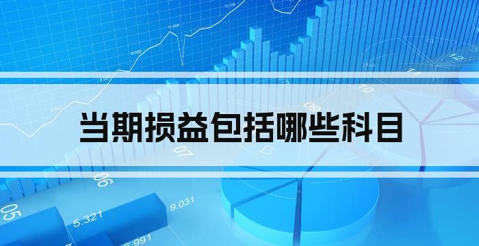 当期损益包括哪些科目