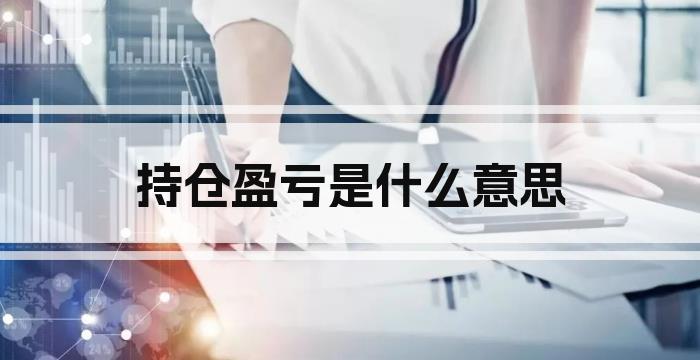 持仓盈亏是什么意思