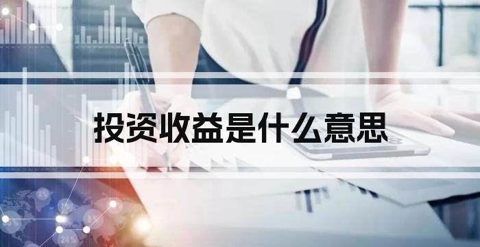 投资收益是什么意思