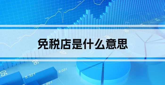 免税店是什么意思