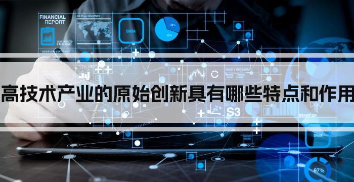 高技术产业的原始创新具有哪些特点和作用