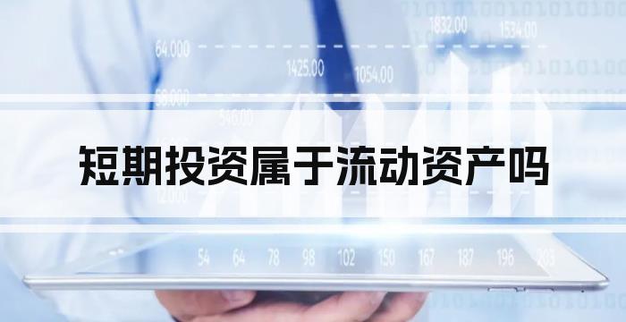 短期投资属于流动资产吗
