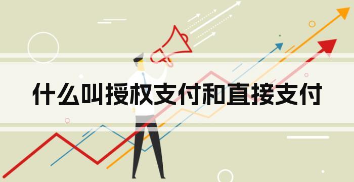 什么叫授权支付和直接支付