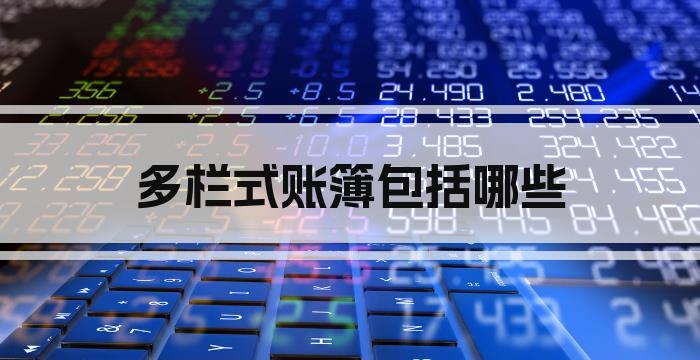 多栏式账簿包括哪些