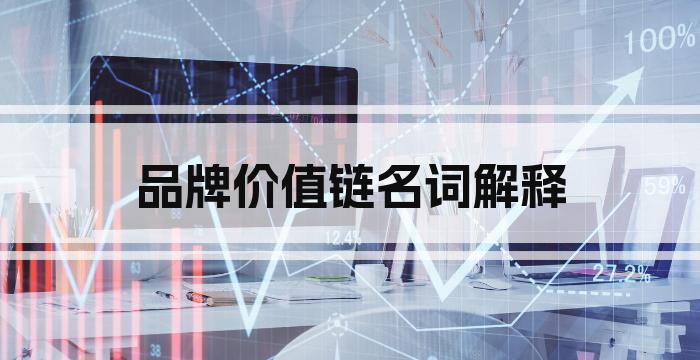 品牌价值链名词解释