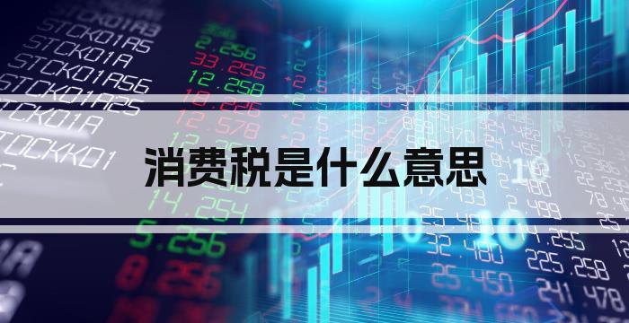 消费税是什么意思
