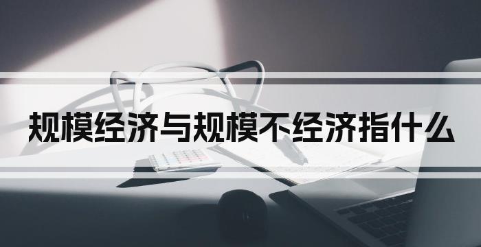 规模经济与规模不经济指什么