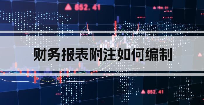 财务报表附注如何编制