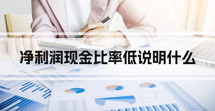 净利润现金比率低说明什么