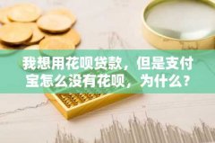 我想用花呗贷款，但是支