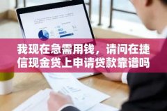 我现在急需用钱，请问在