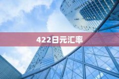 422日元汇率