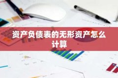 资产负债表的无形资产怎
