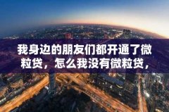 我身边的朋友们都开通了